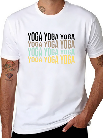 Yoga Graphic Print T-Shirt
