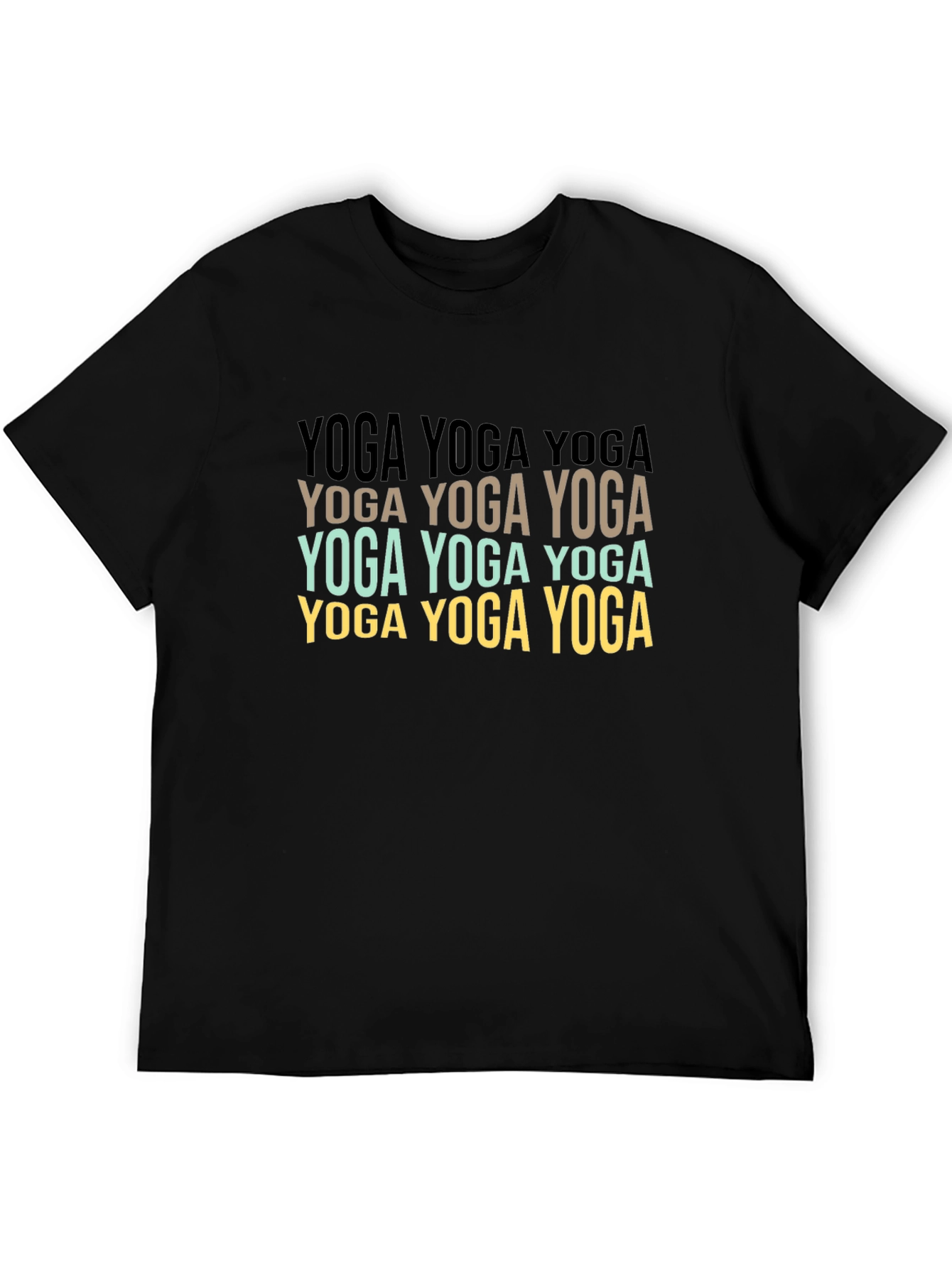Yoga Graphic Print T-Shirt