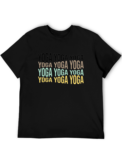 Yoga Graphic Print T-Shirt