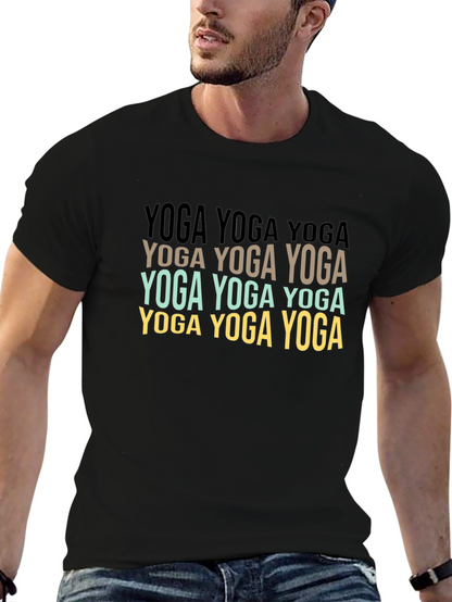 Yoga Graphic Print T-Shirt