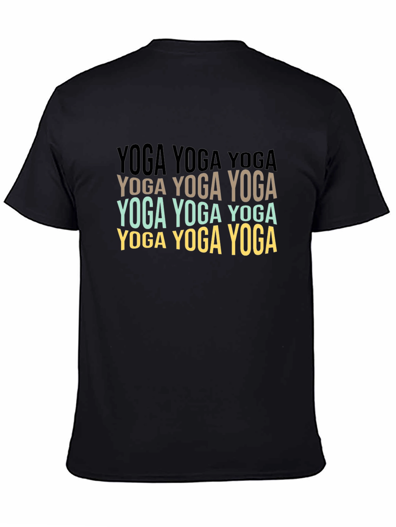 Yoga Graphic Print T-Shirt