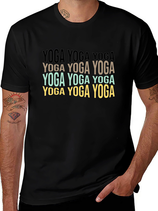 Yoga Graphic Print T-Shirt
