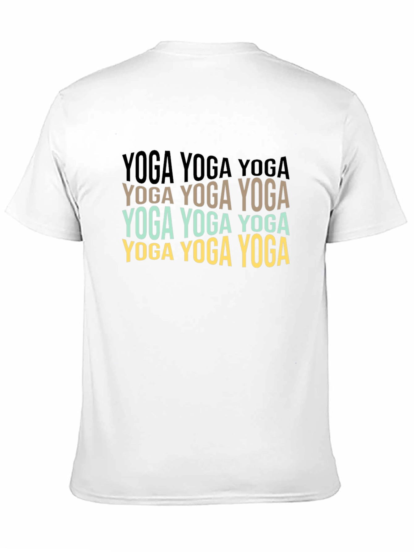 Yoga Graphic Print T-Shirt