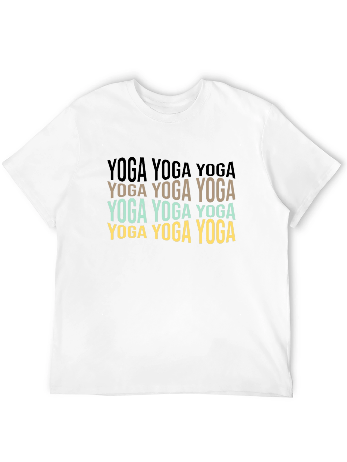 Yoga Graphic Print T-Shirt