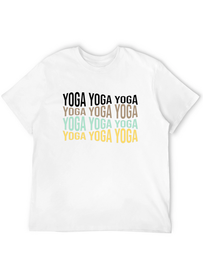 Yoga Graphic Print T-Shirt