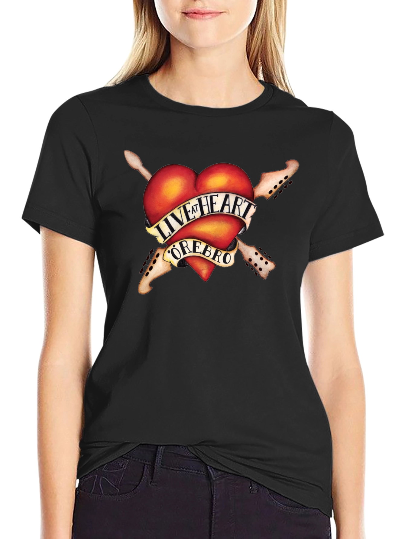 Live At Heart Orebro Graphic T-Shirt