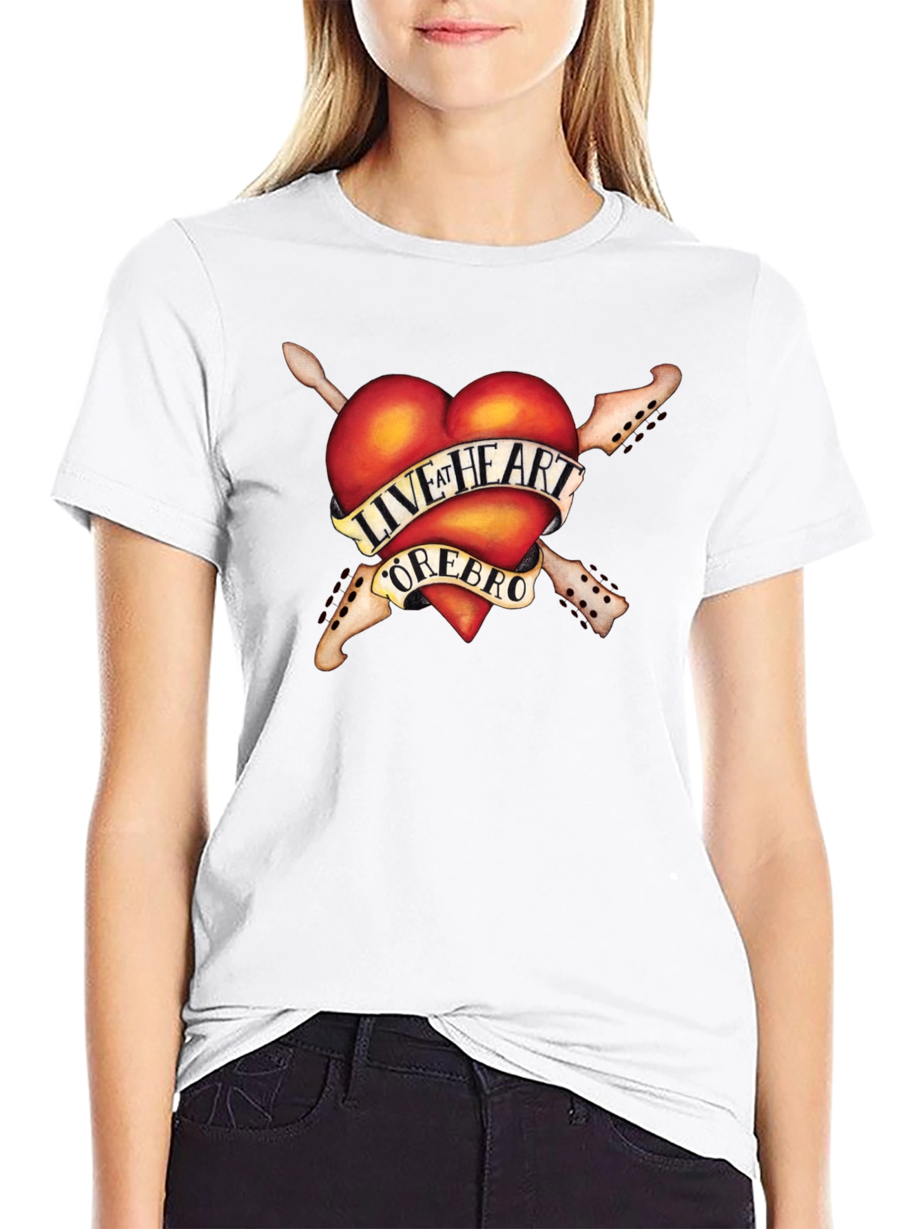 Live At Heart Orebro Graphic T-Shirt