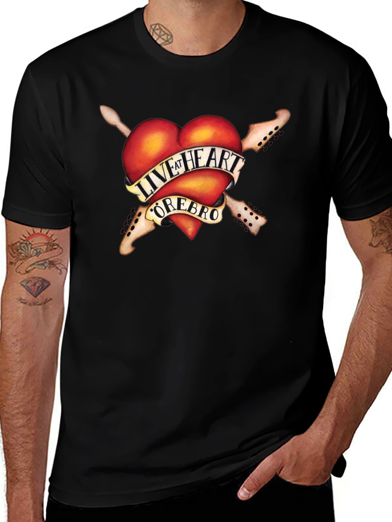 Live At Heart Orebro Graphic T-Shirt