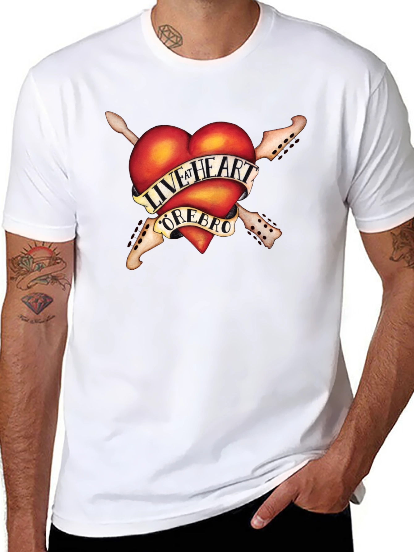 Live At Heart Orebro Graphic T-Shirt