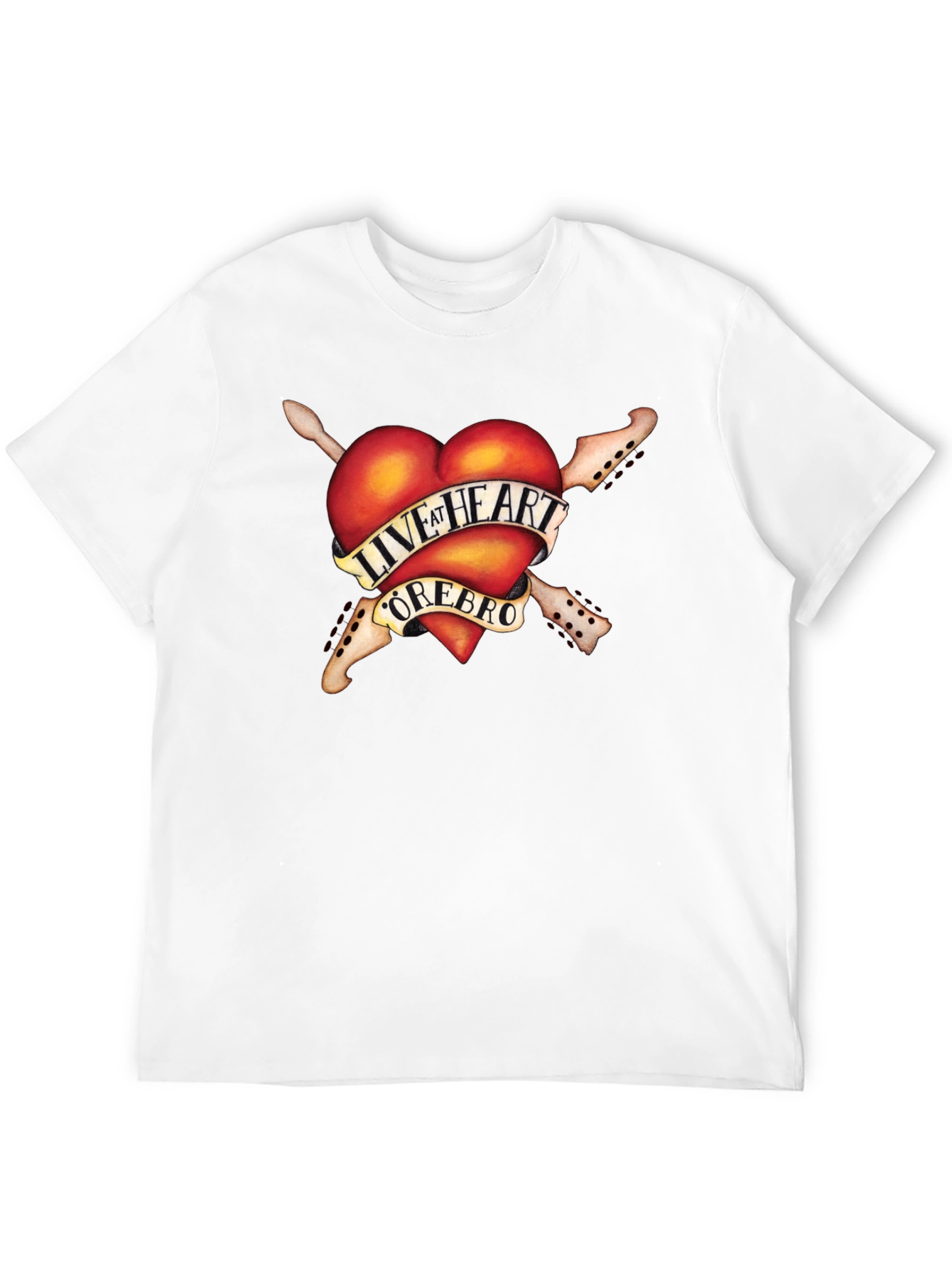 Live At Heart Orebro Graphic T-Shirt