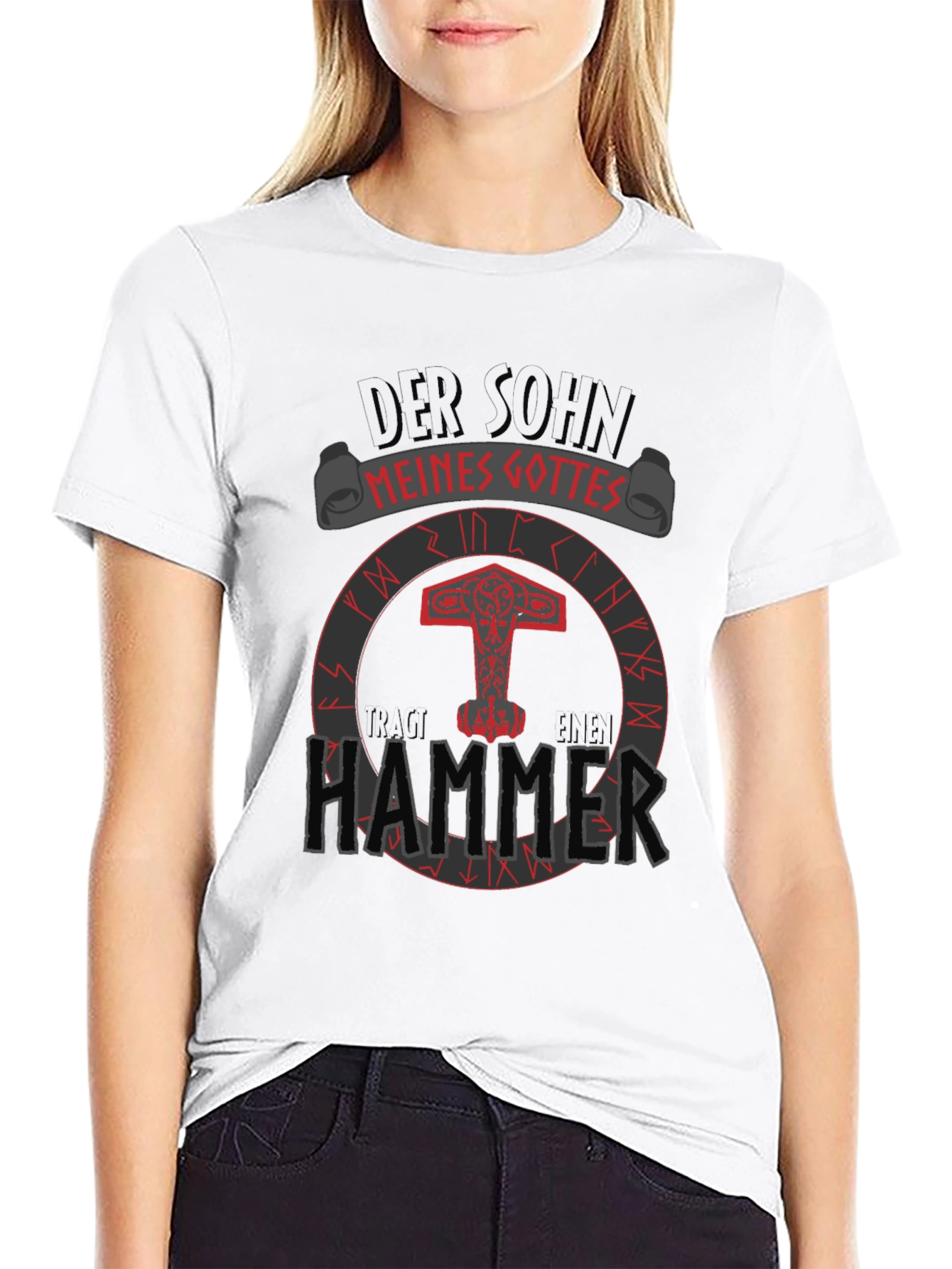 Der Sohn Meines Gottes Hammer T-Shirt
