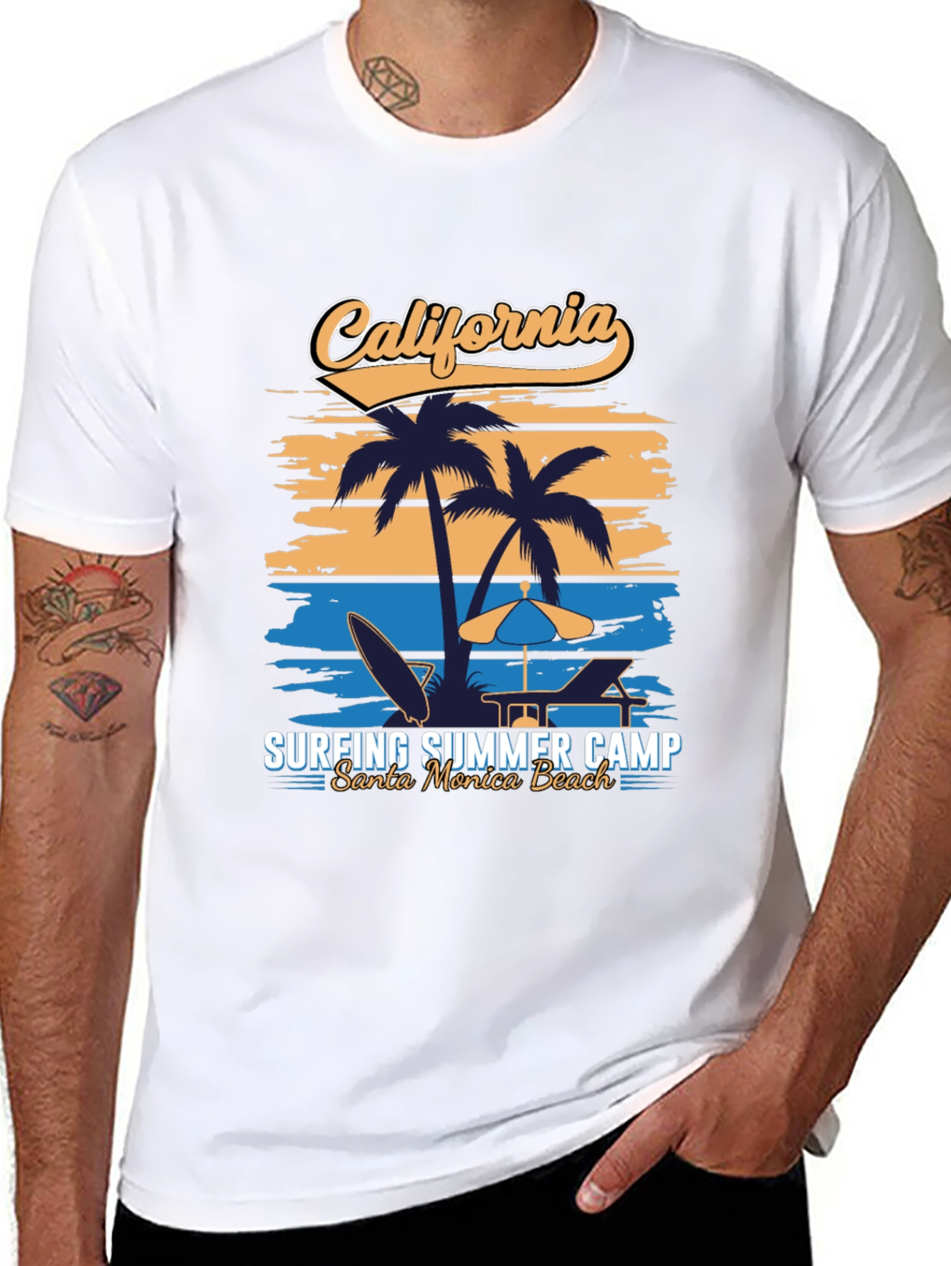 California Surfing Summer Camp T-Shirt