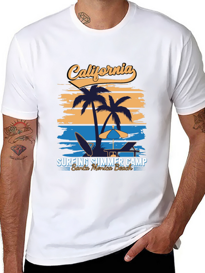 California Surfing Summer Camp T-Shirt