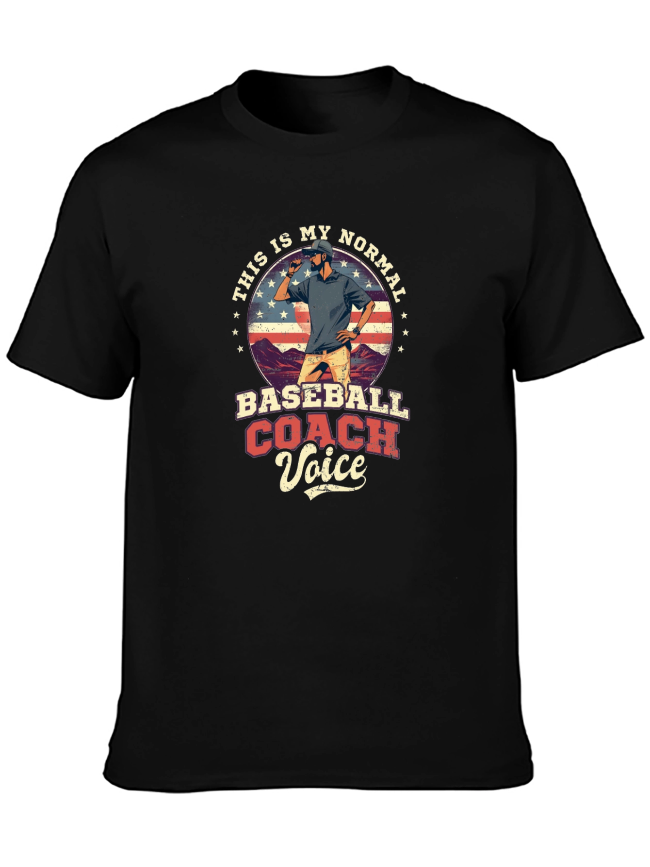 Baseball Coach Voice T-Shirt