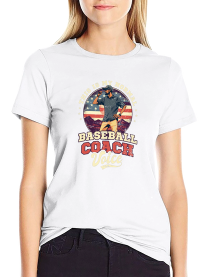 Baseball Coach Voice T-Shirt