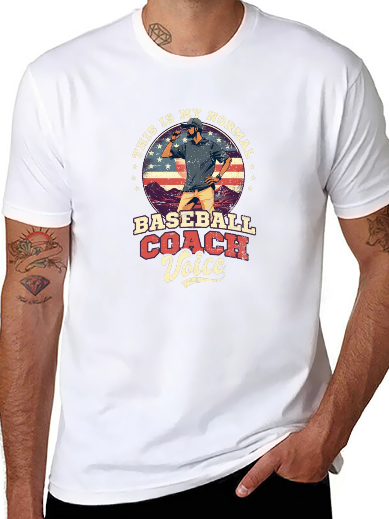 Baseball Coach Voice T-Shirt