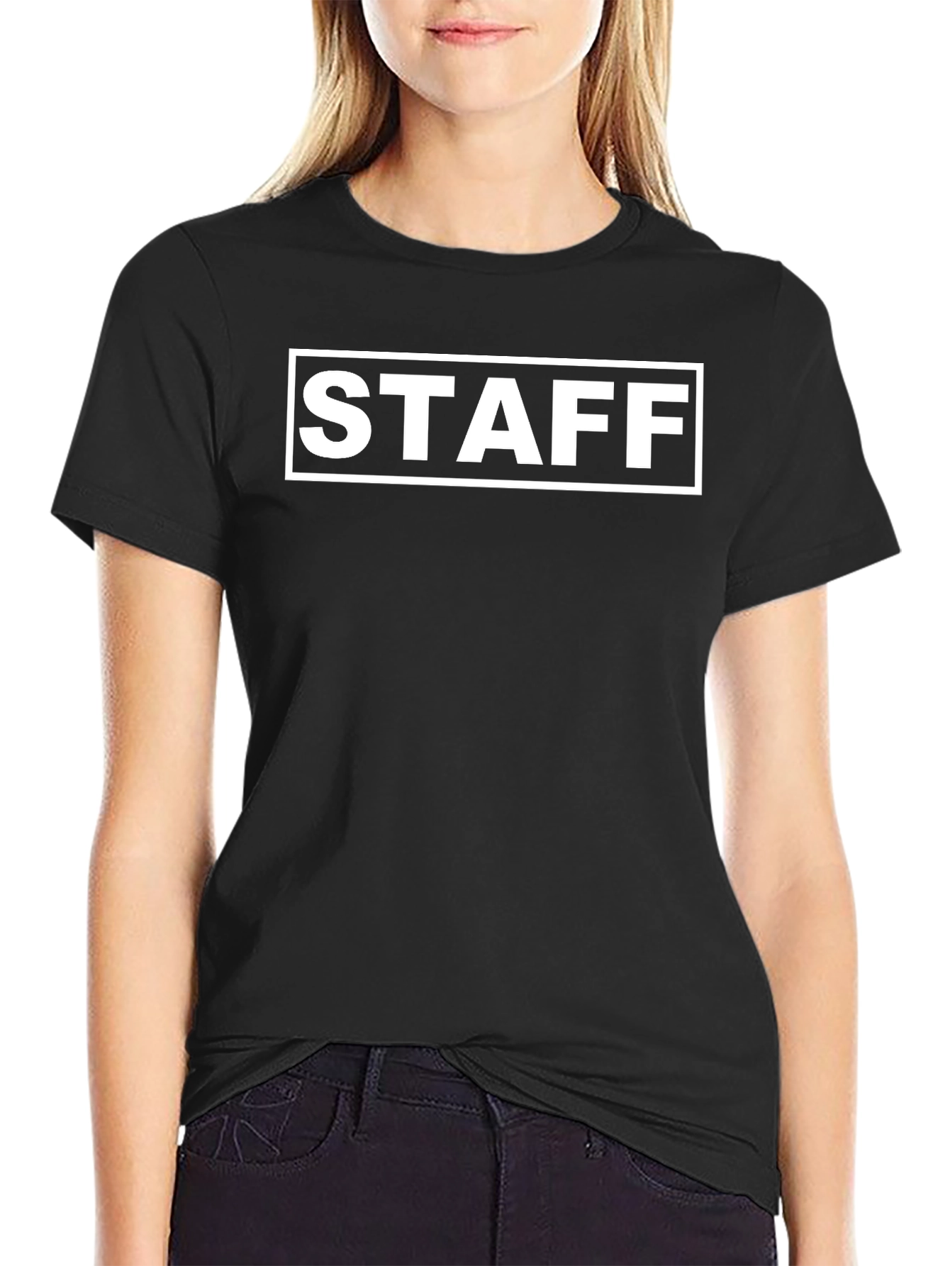 Black Staff T-Shirt