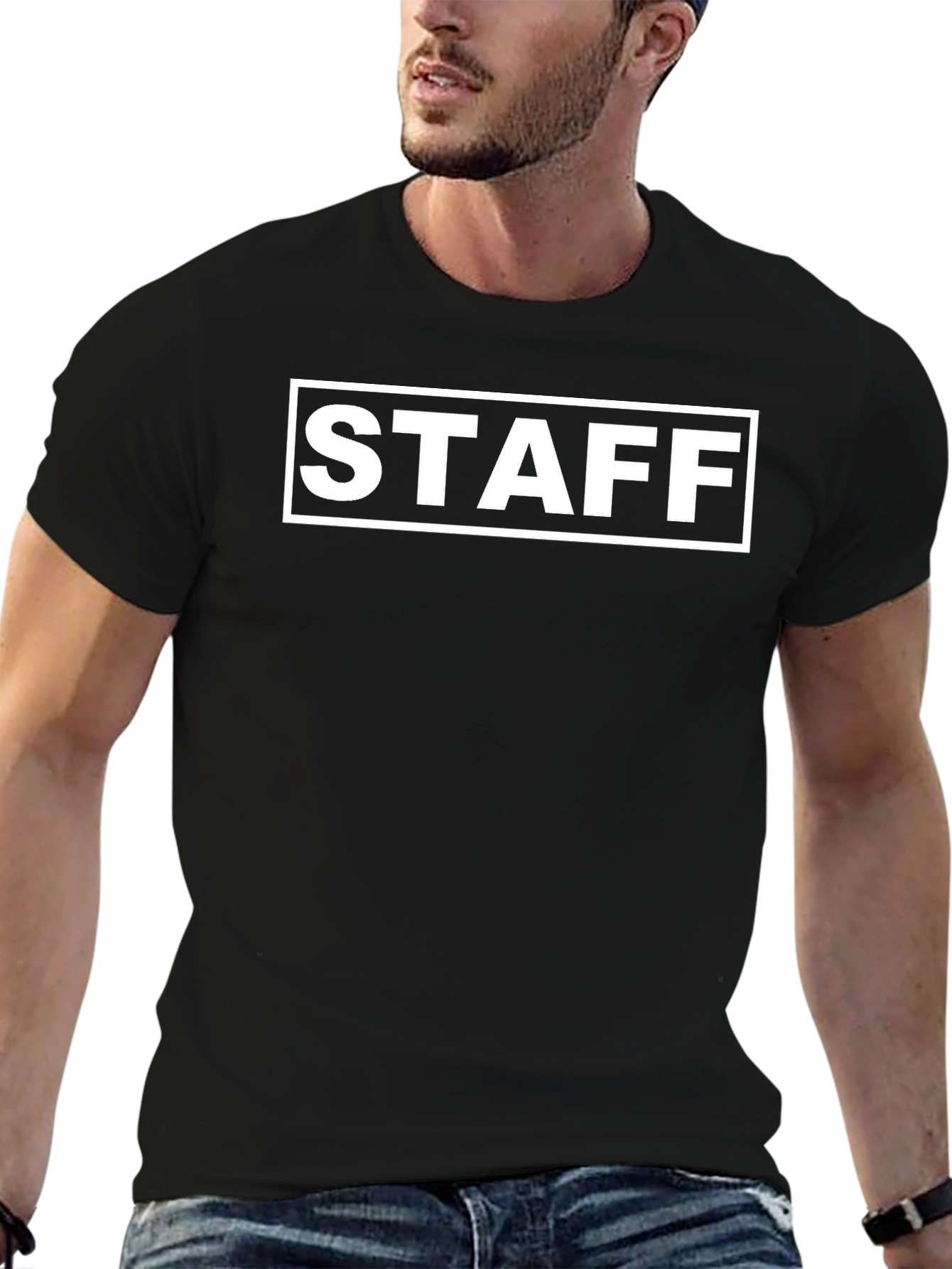 Black Staff T-Shirt
