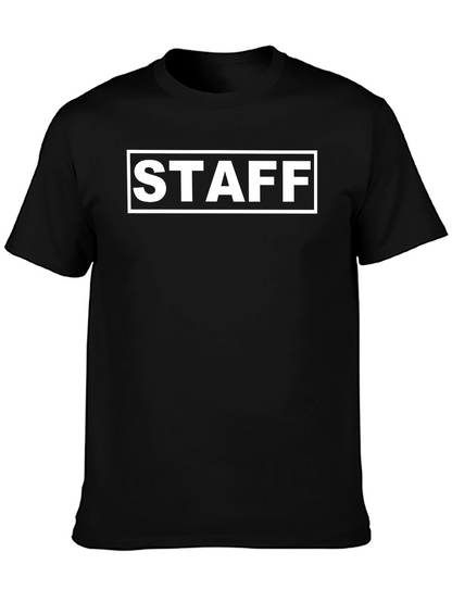 Black Staff T-Shirt