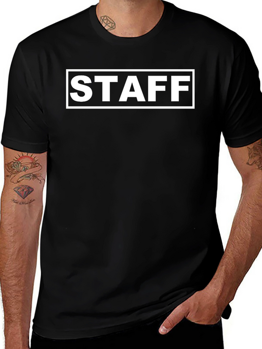 Black Staff T-Shirt