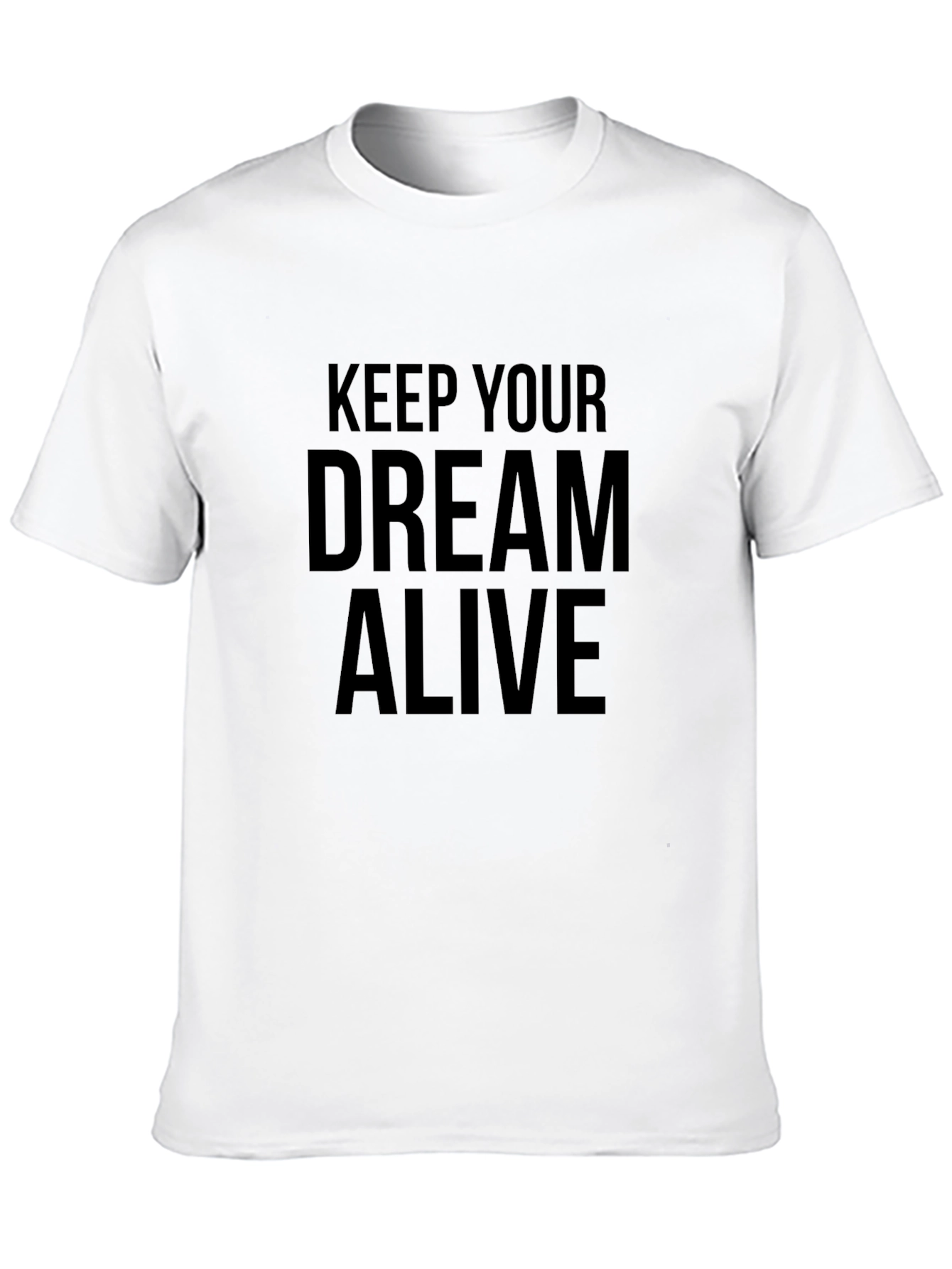 Keep Your Dream Alive Black Graphic Tee