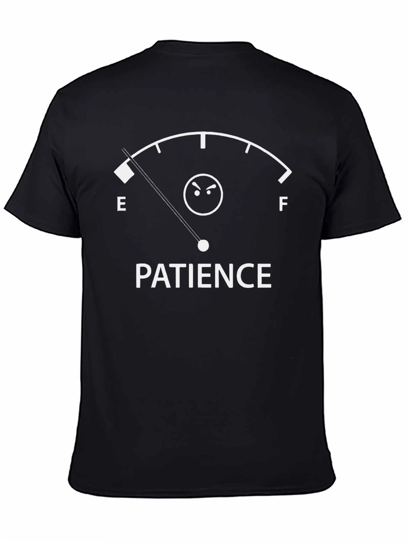 Patience Gauge T-Shirt Funny Sarcastic Tee