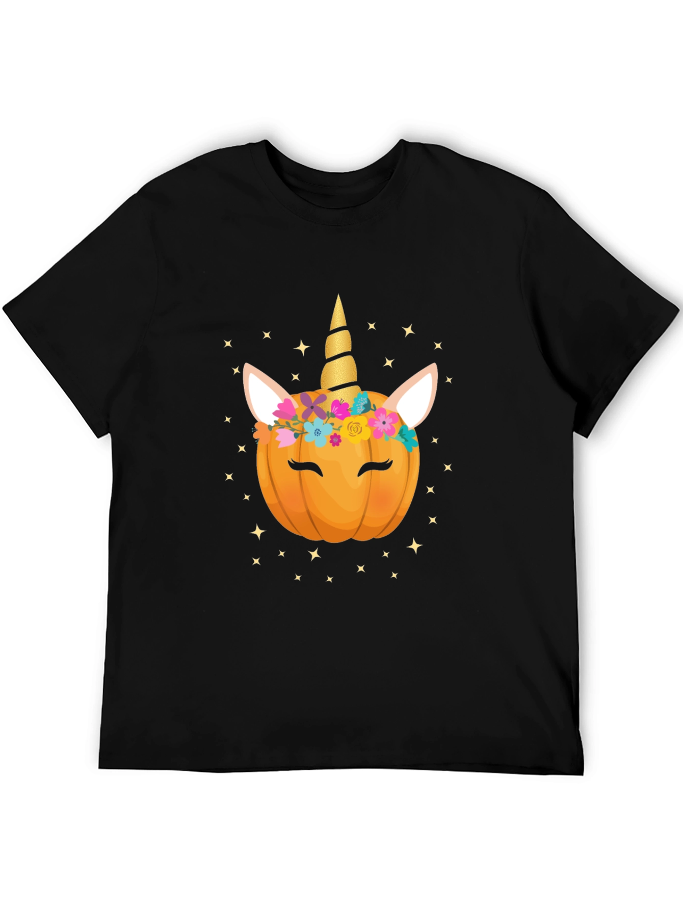 Unicorn Pumpkin Halloween T-Shirt