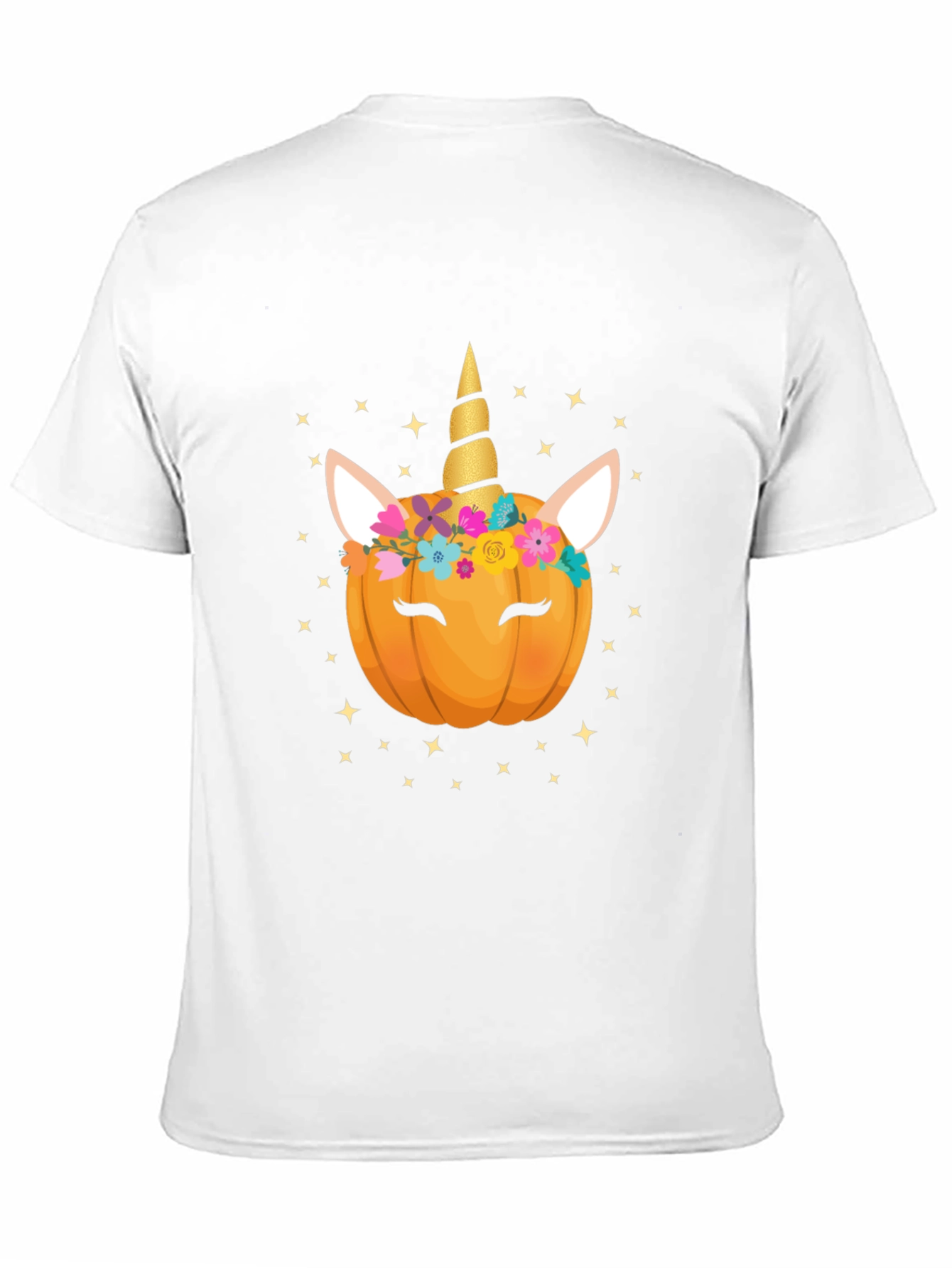 Unicorn Pumpkin Halloween T-Shirt