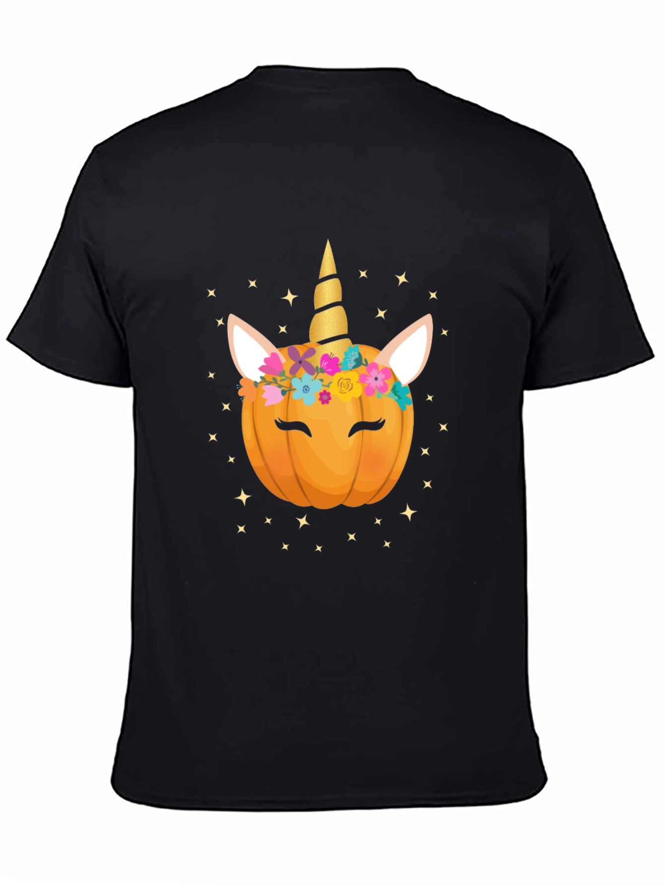 Unicorn Pumpkin Halloween T-Shirt