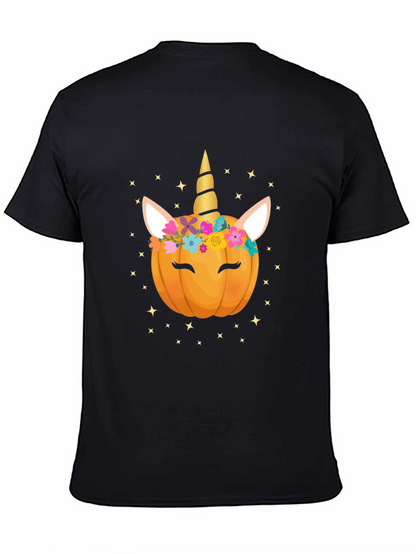 Unicorn Pumpkin Halloween T-Shirt
