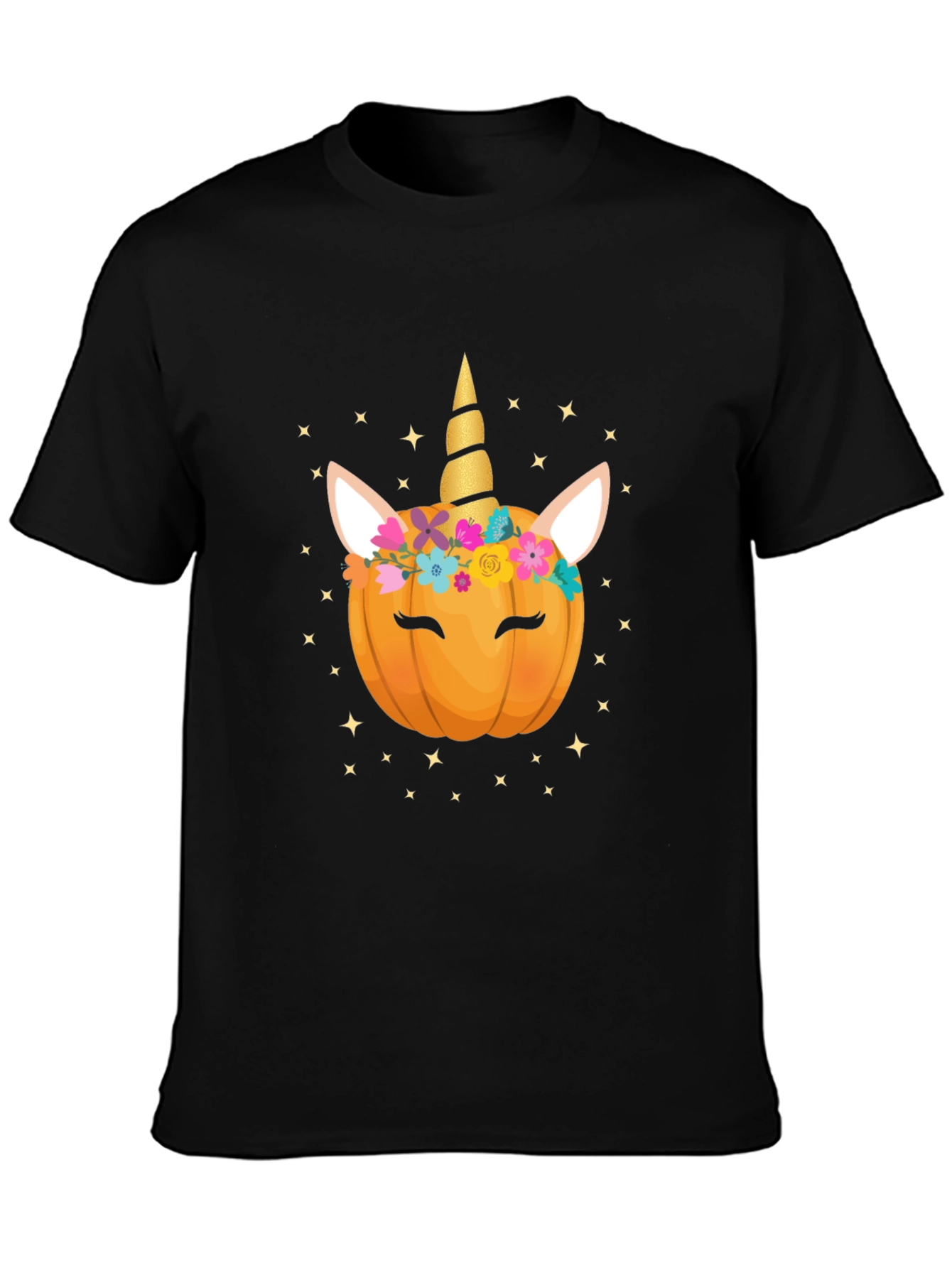Unicorn Pumpkin Halloween T-Shirt