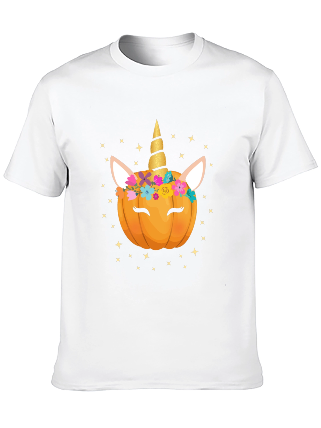 Unicorn Pumpkin Halloween T-Shirt