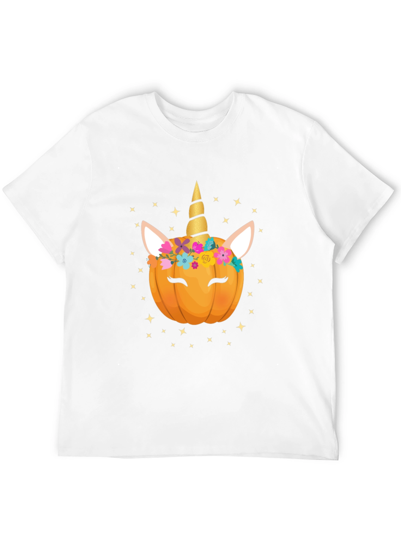 Unicorn Pumpkin Halloween T-Shirt