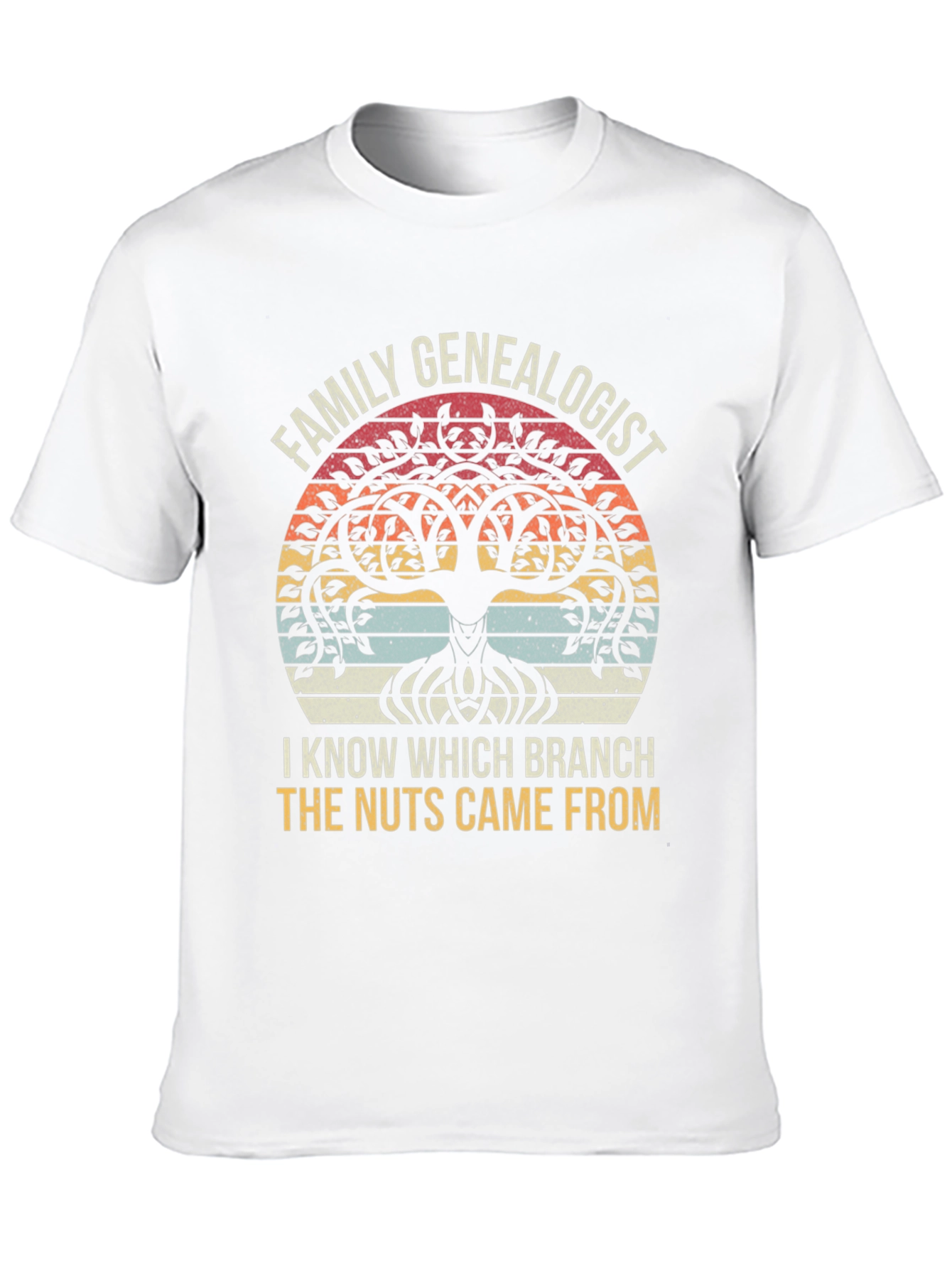 Family Genealogist Tree T-Shirt: Know Your Roots!
