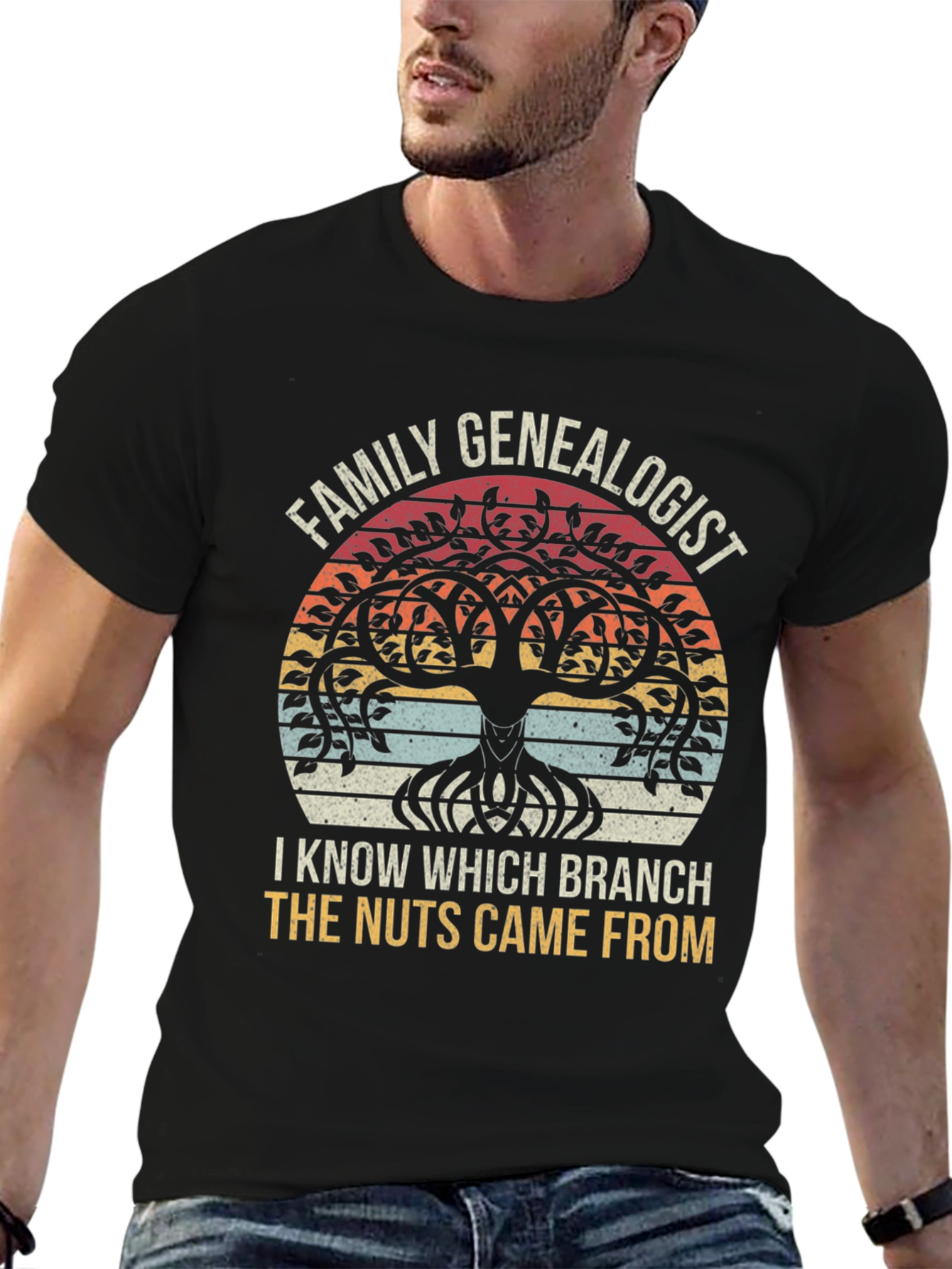 Family Genealogist Tree T-Shirt: Know Your Roots!