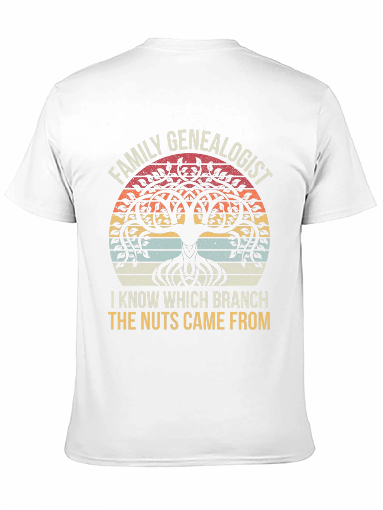 Family Genealogist Tree T-Shirt: Know Your Roots!