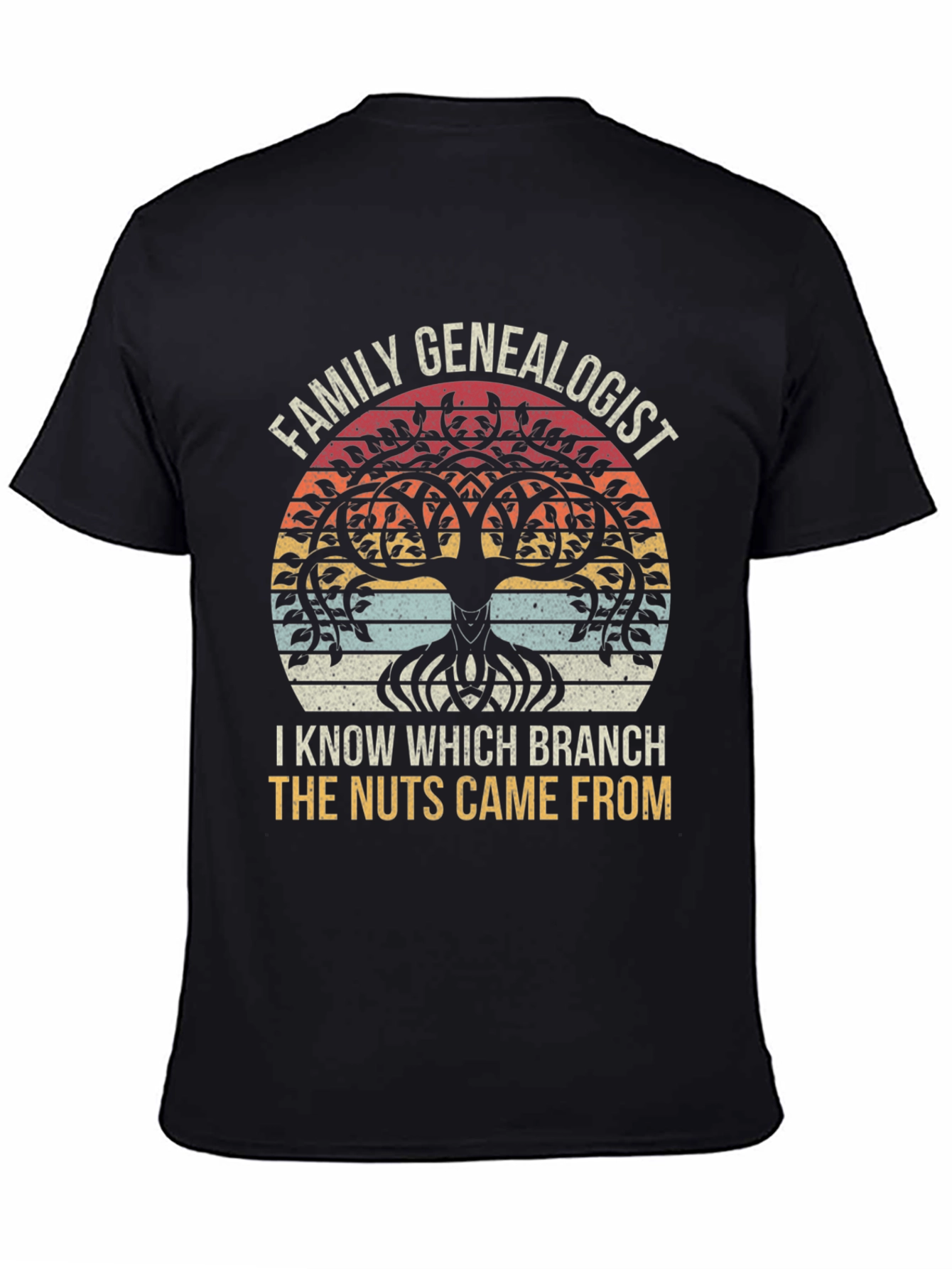 Family Genealogist Tree T-Shirt: Know Your Roots!