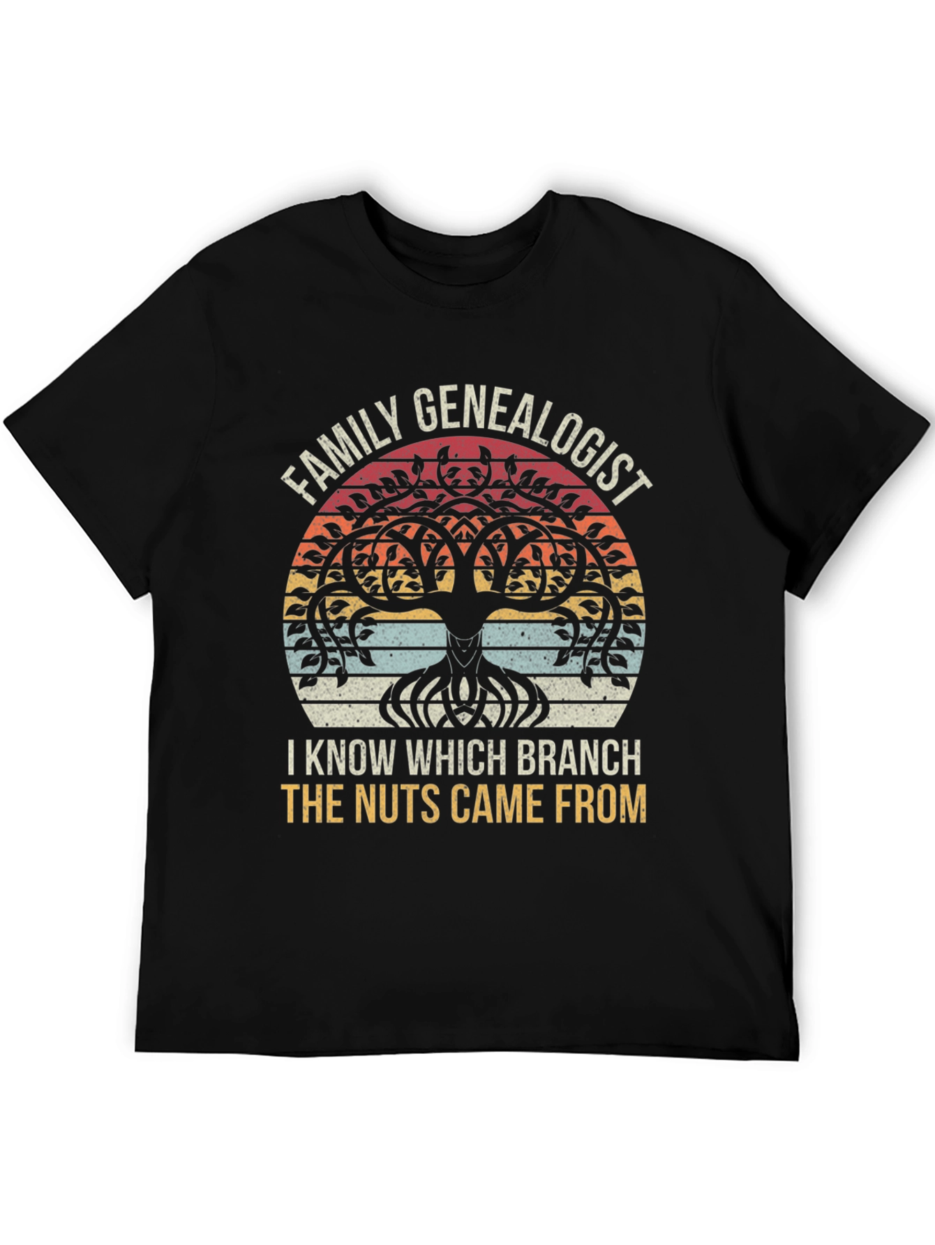 Family Genealogist Tree T-Shirt: Know Your Roots!