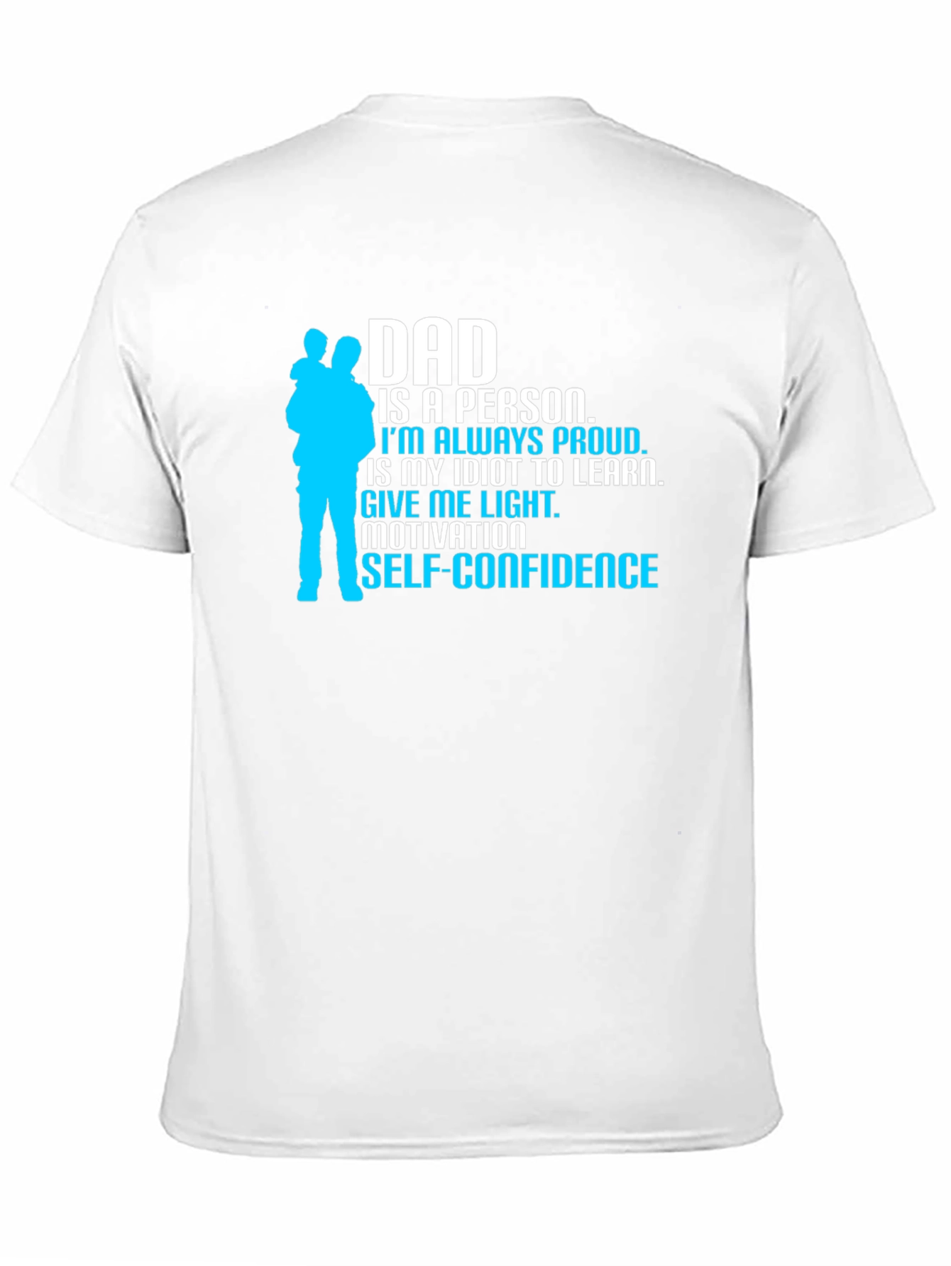 Dad Inspiration Black T-Shirt