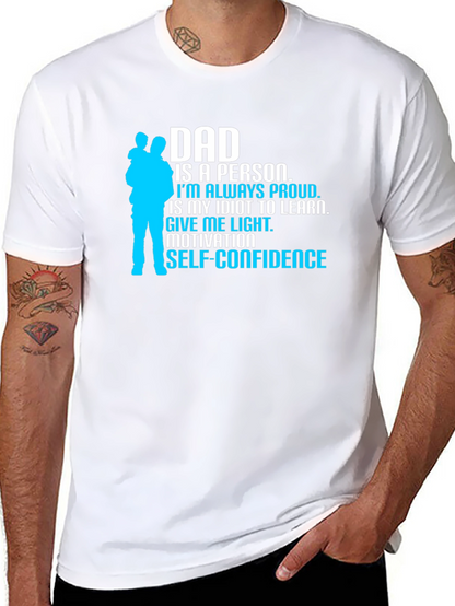 Dad Inspiration Black T-Shirt