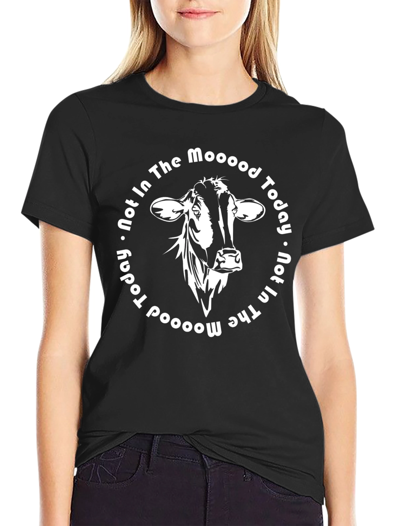 Not in the Mooood Today Graphic Tee