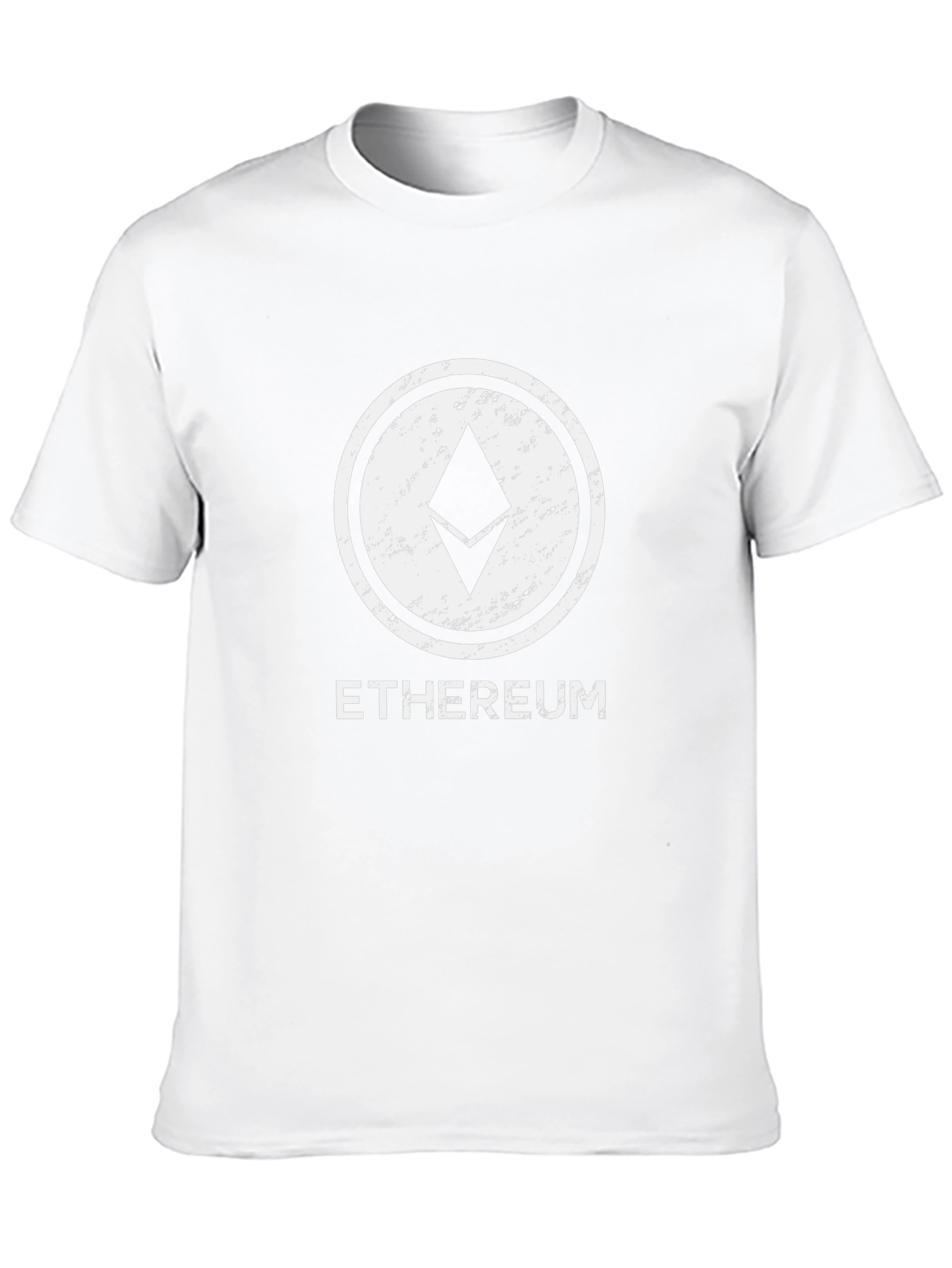 Ethereum Crypto Logo Black T-Shirt