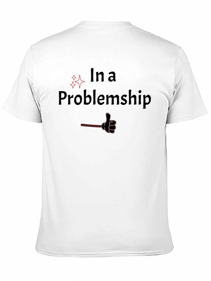 In a Problemship Black Tee