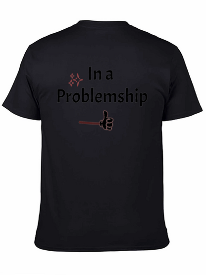 In a Problemship Black Tee