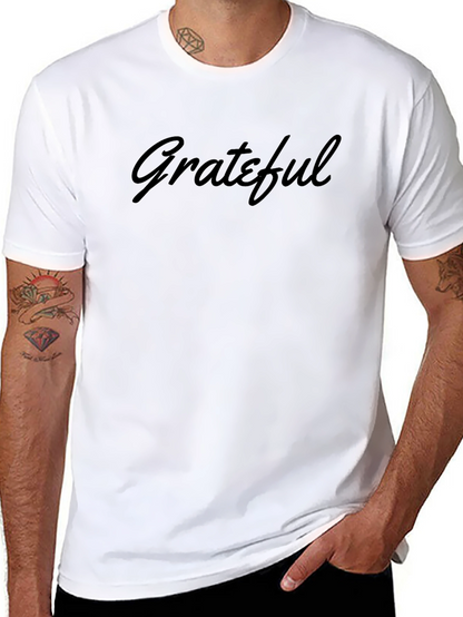 Grateful Black Crew Neck T-Shirt