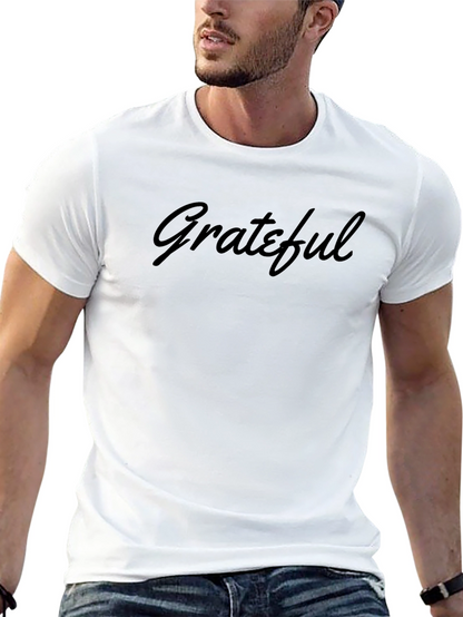 Grateful Black Crew Neck T-Shirt