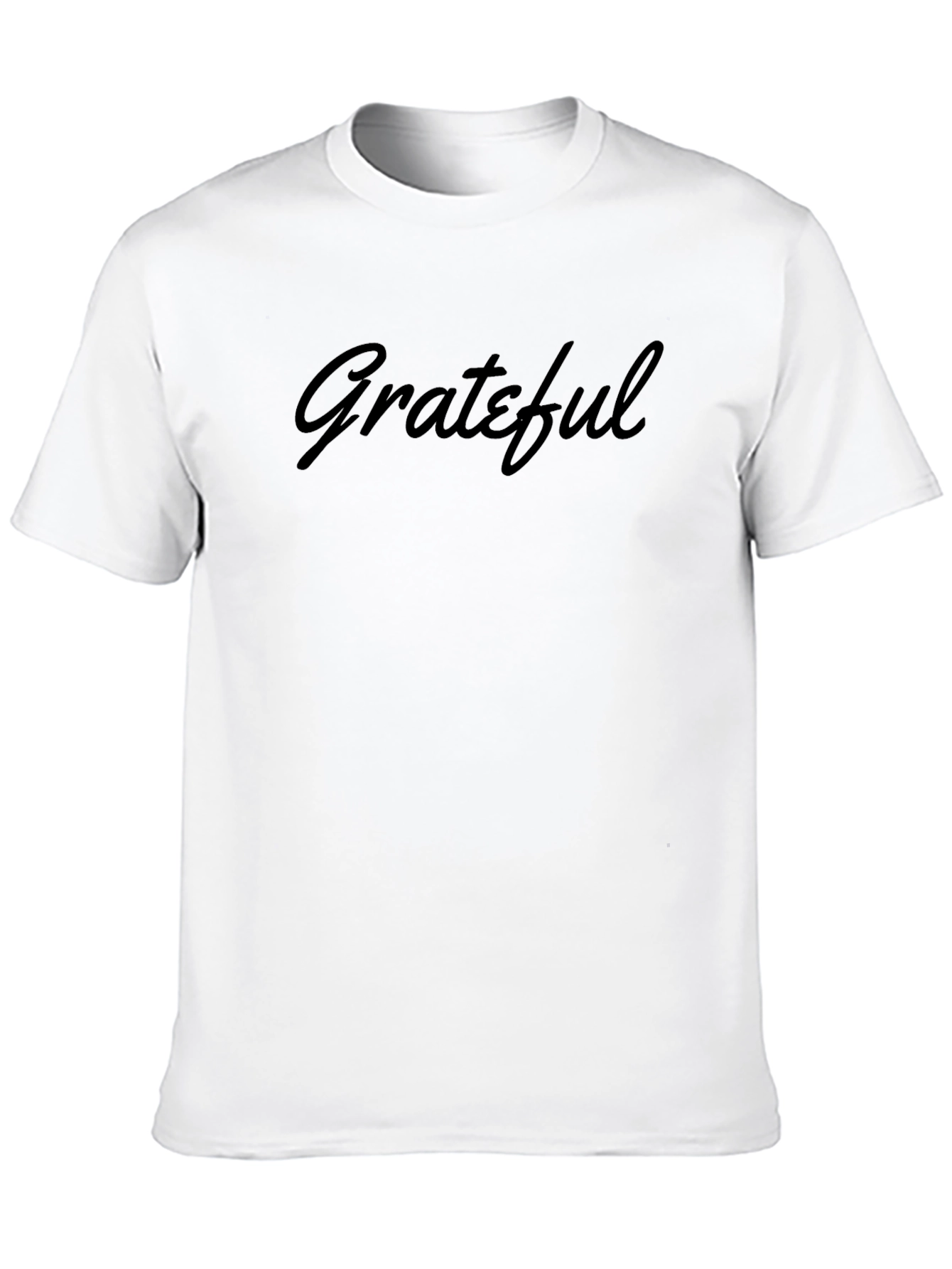 Grateful Black Crew Neck T-Shirt
