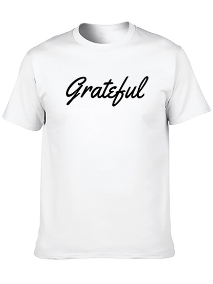 Grateful Black Crew Neck T-Shirt