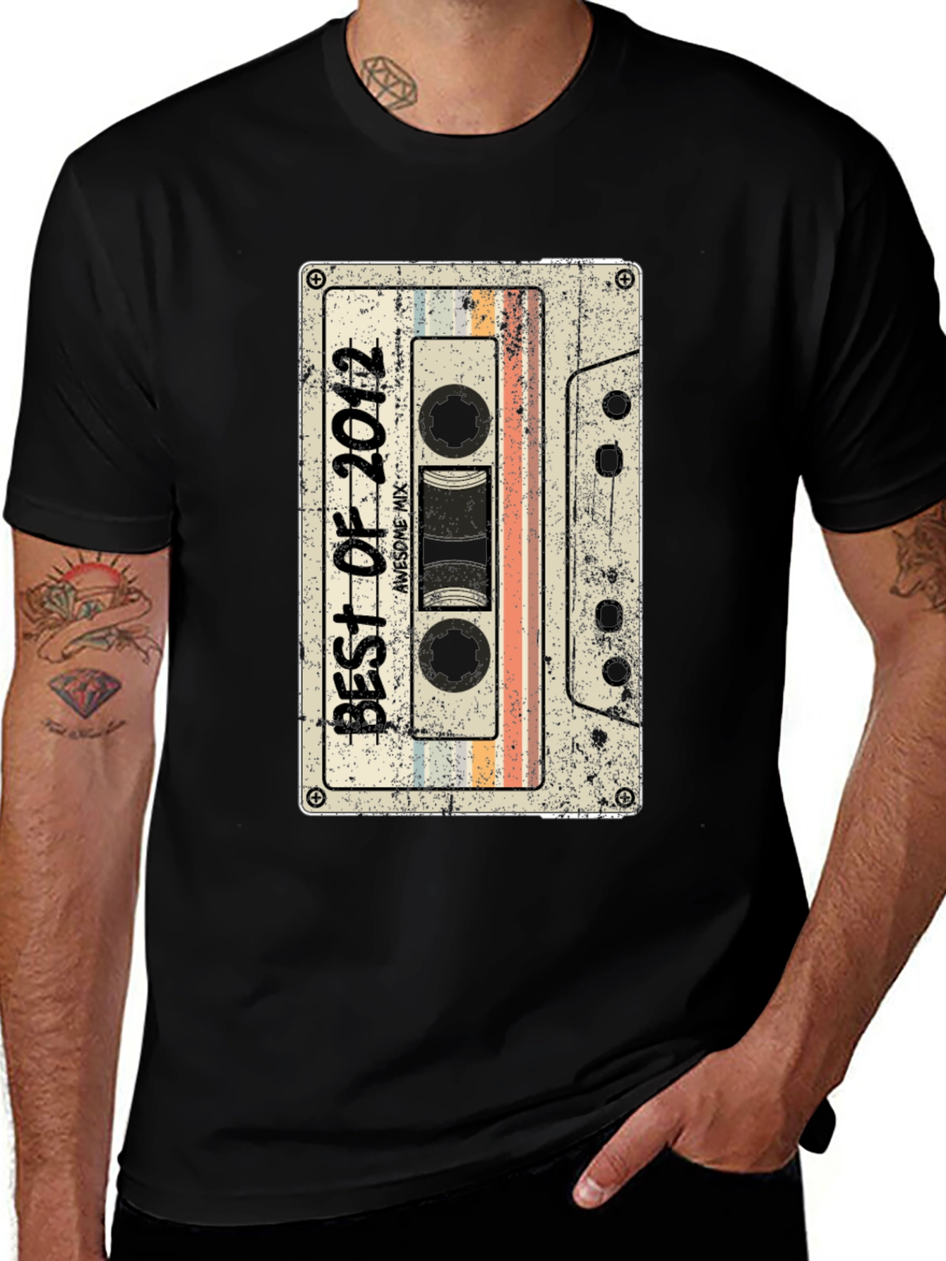 Retro Cassette Best of 2012 Graphic Tee