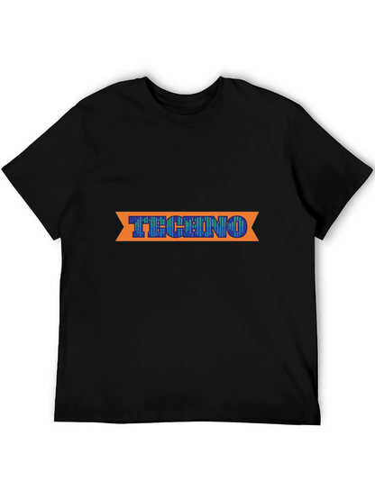 Techno Music Fan T-Shirt - Stylish Black Tee